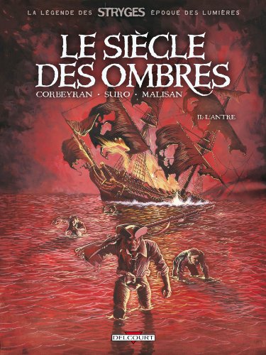 jaquette livre Le Siècle des Ombres Tome 2 - L'Antre