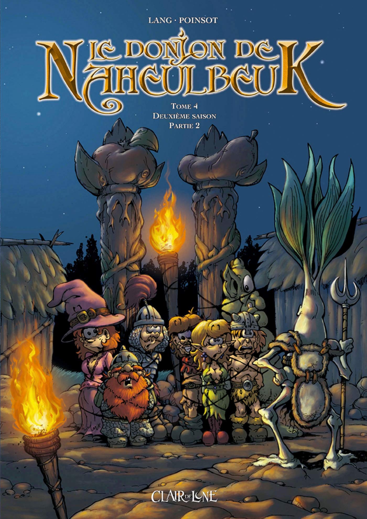 jaquette livre Le Donjon de Naheulbeuk, Tome 4 : Deuxième saison : Partie 2