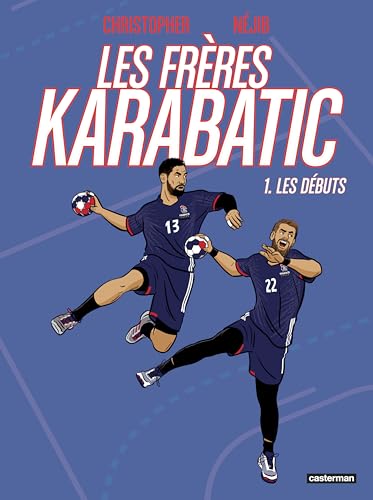 jaquette livre Les Frères Karabatic Tome 1