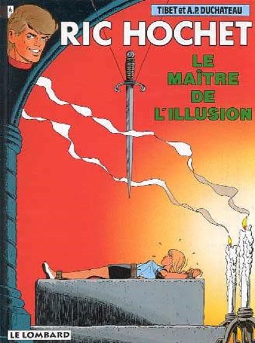 jaquette livre Ric Hochet Tome 52 : Le Maitre De L'illusion