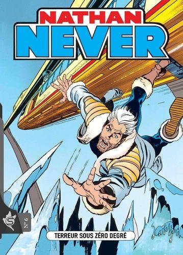 jaquette livre Nathan Never Tome 6 - Terreur Sous Zéro Degré