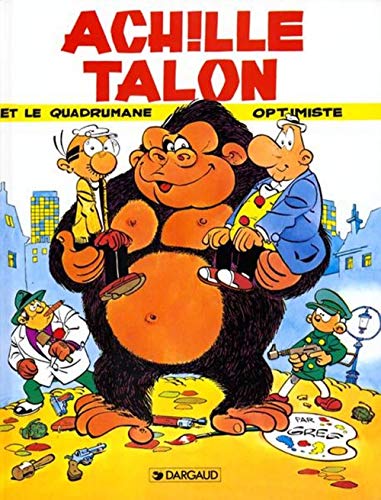 jaquette livre Achille Talon Tome 14 - Achille Talon Et Le Quadrumane Optimiste