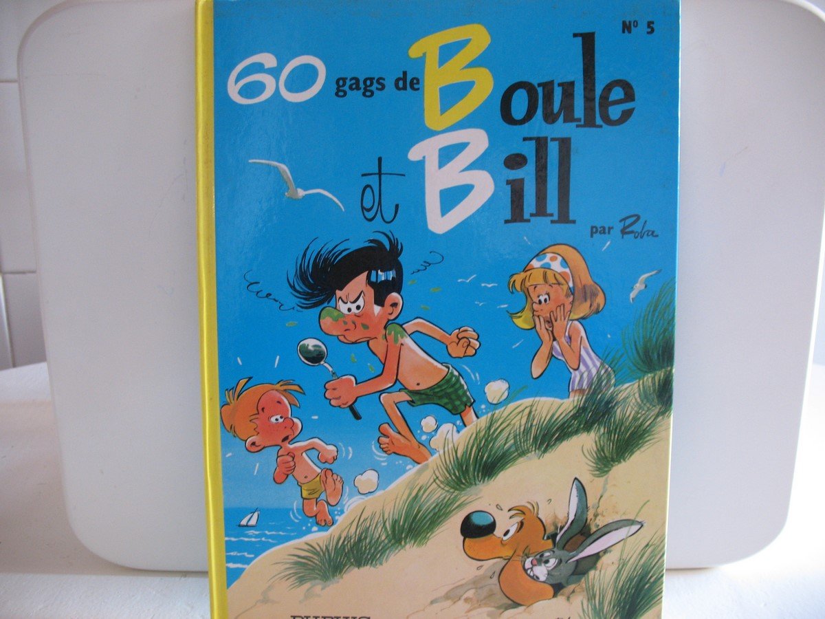 jaquette livre BOULE & BILL TOME 5 : 60 GAGS DE BOULE ET BILL