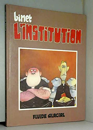 jaquette livre L'institution