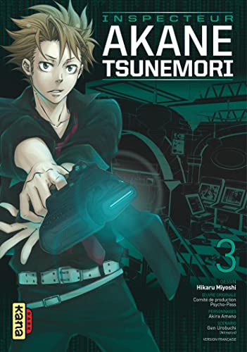 jaquette livre Psycho-pass Inspecteur Akane Tsunemori - Tome 3