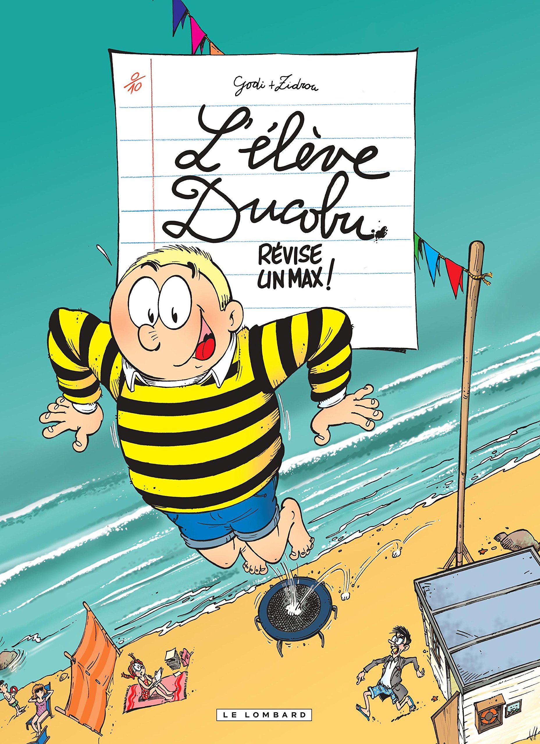 jaquette livre L'Elève Ducobu  - tome 18 - Révise un max !
