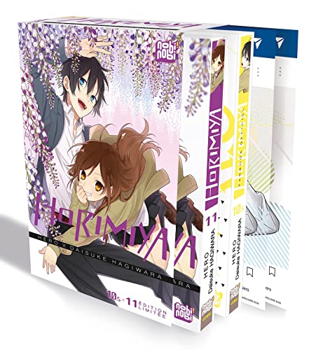 jaquette livre Horimiya - Coffret Fanbook + T11 - Tome 11