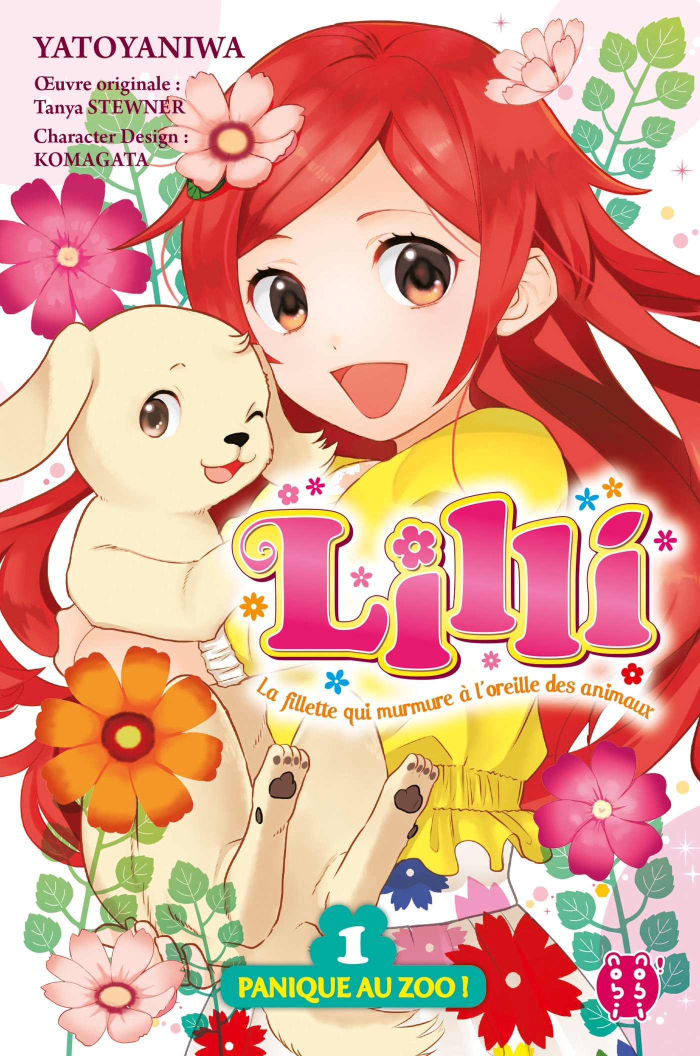 jaquette livre Lilli, la fillette qui murmure à l'oreille des animaux T01: Panique au zoo !