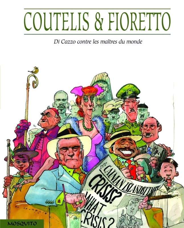 jaquette livre Di Cazzo Contre Les Maitres Du Monde