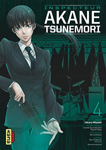 jaquette livre Psycho-pass Inspecteur Akane Tsunemori - Tome 4