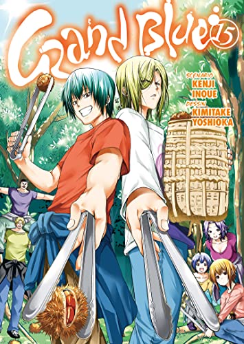 jaquette livre Grand Blue - Tome 15