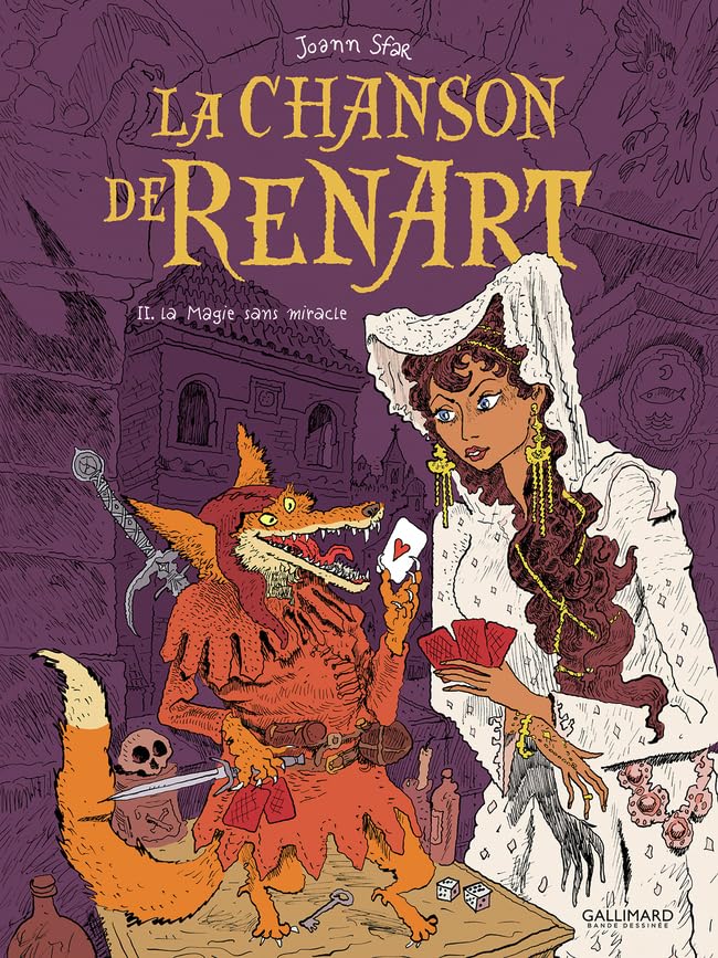 jaquette livre La Chanson De Renart Tome 2 - La Magie Sans Miracle