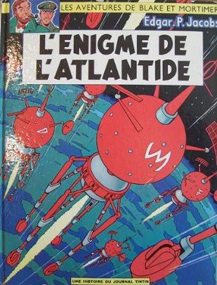 jaquette livre Les Aventures De Blake Et Mortimer - L'énigme De L'atlantide