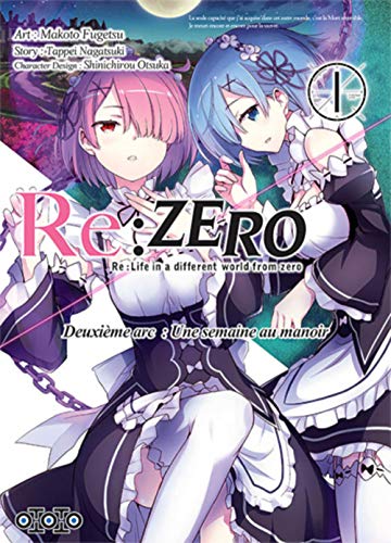 jaquette livre Re:Zero ? Deuxième Arc - Une semaine au manoir - Tome 1