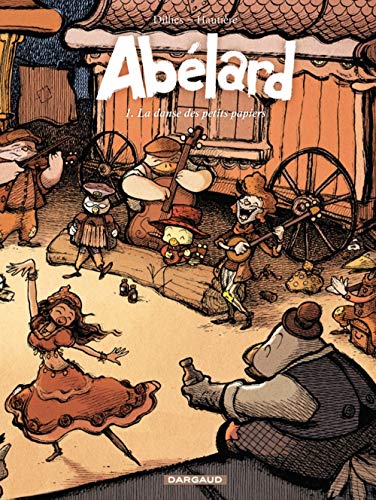jaquette livre Abélard Tome 1 - La Danse Des Petits Papiers