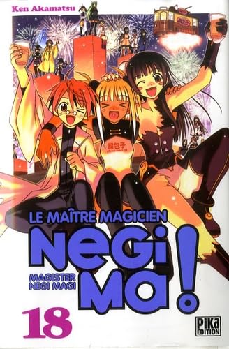jaquette livre Negima - Le maitre magicien Vol.18