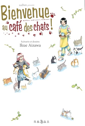 jaquette livre Bienvenue au café des chats