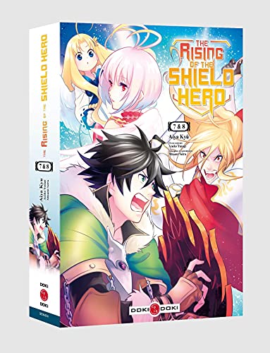 jaquette livre The Rising Of The Shield Hero - Ecrin En 2 Volumes : Tomes 7 Et 8 - Avec 1 Carte Collector
