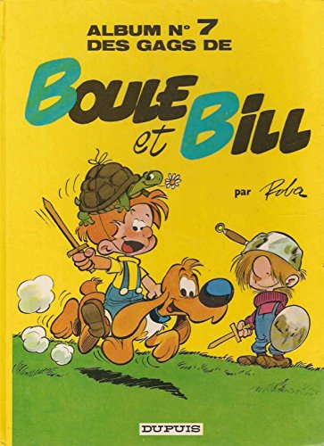 jaquette livre Boule & Bill Tome 7 : 60 Gags De Boule Et Bill