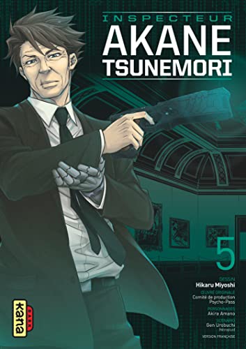 jaquette livre Psycho-pass Inspecteur Akane Tsunemori - Tome 5