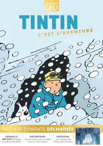 jaquette livre Tintin C'est L'aventure 22 - Face Aux Éléments