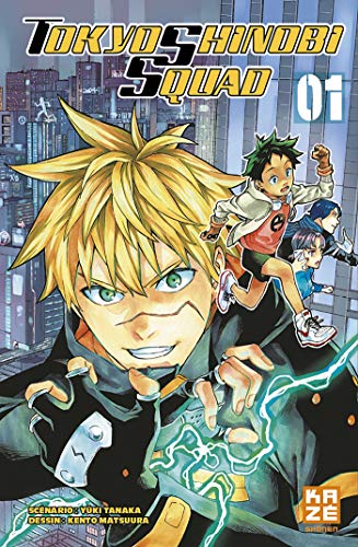 jaquette livre Tokyo Shinobi Squad - Tome 1