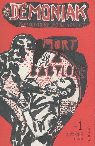 jaquette livre Démoniak N° 1, Mars-Avril 200 - Mort À Babylone
