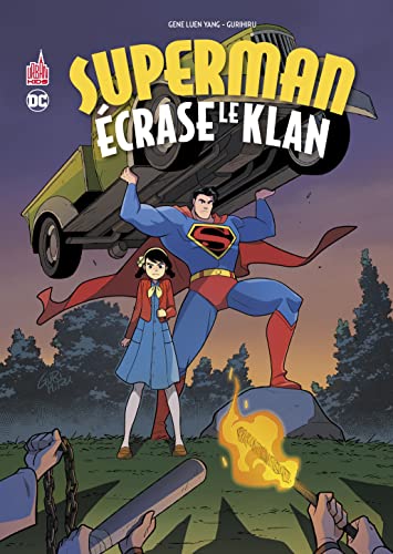 jaquette livre Superman Écrase Le Klan