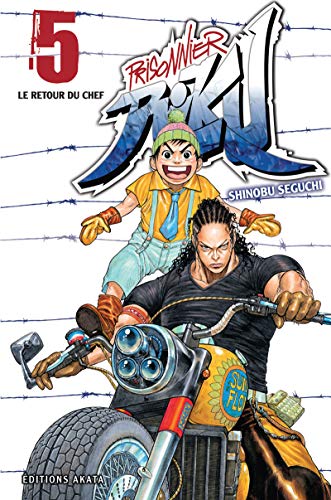 jaquette livre Prisonnier Riku - Tome 5 : Le retour du chef