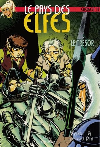 jaquette livre Le Pays des elfes - Elfquest, tome 18 : Le Trésor