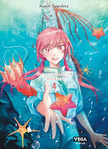 jaquette livre Deep Sea Aquarium Magmell - Tome 4