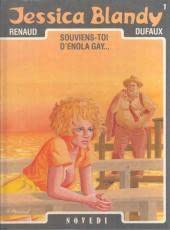 jaquette livre Jessica Blandy, Tome 1 : Souviens-toi d'Enola Gay