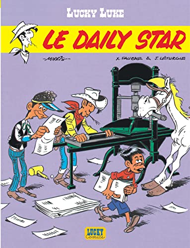jaquette livre Lucky Luke Tome 23 - Le Daily Star