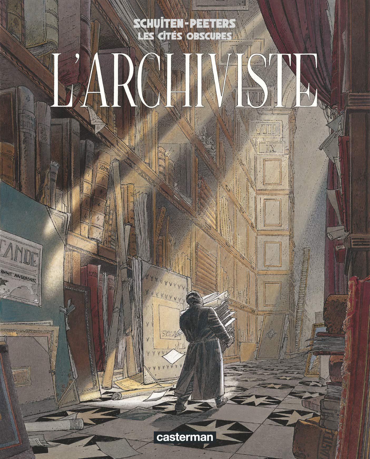 jaquette livre Les cités obscures : L'archiviste