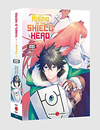 jaquette livre The Rising Of The Shield Hero - Ecrin En 2 Volumes : Tomes 11 Et 12 - Avec 1 Carte Collector