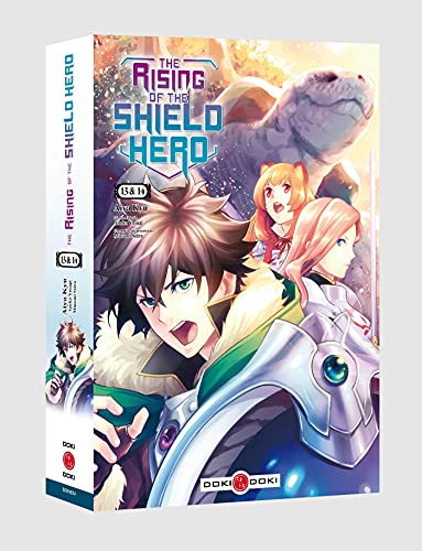 jaquette livre The Rising Of The Shield Hero - Ecrin En 2 Volumes : Tomes 13 Et 14