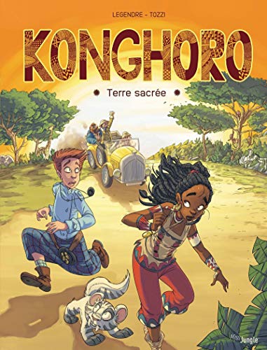 jaquette livre Konghoro Tome 1 - Terre Sacrée