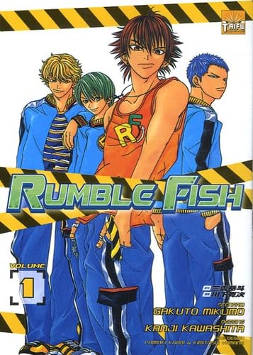 jaquette livre Rumble fish - Tome 1