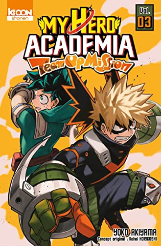 jaquette livre My Hero Academia - Team Up Mission - Tome 3