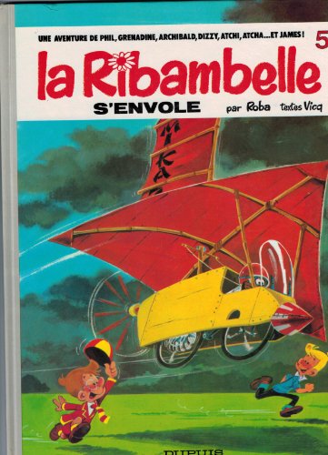 jaquette livre La Ribambelle N° 5 - La Ribambelle S'envole