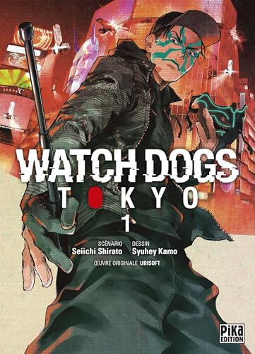 jaquette livre Watch Dogs Tokyo - Tome 1