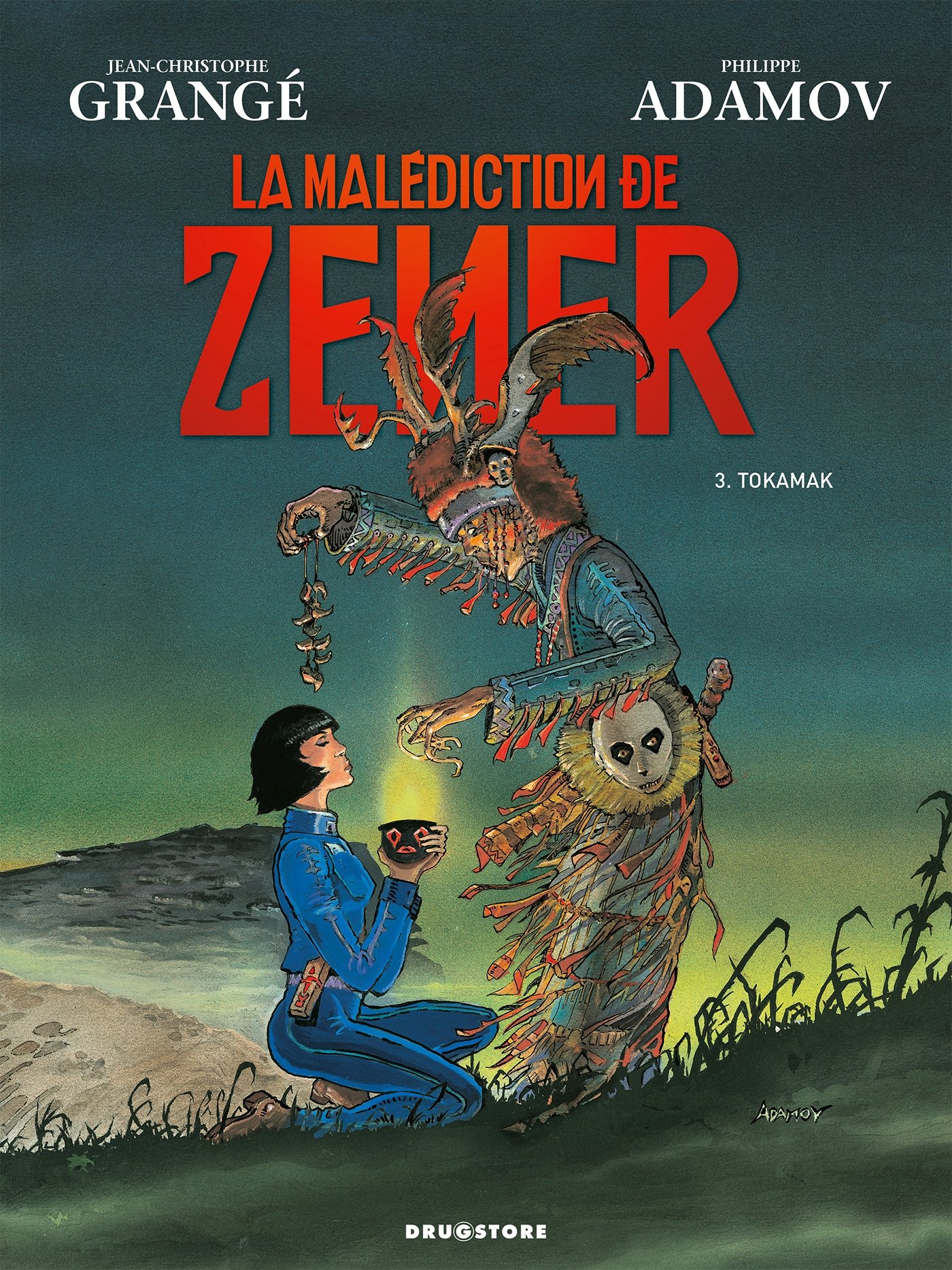 jaquette livre La malédiction de Zener, Tome 3 : Tokamak