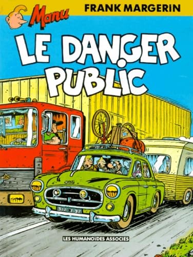 jaquette livre Manu Tome 3 - Le Danger Public