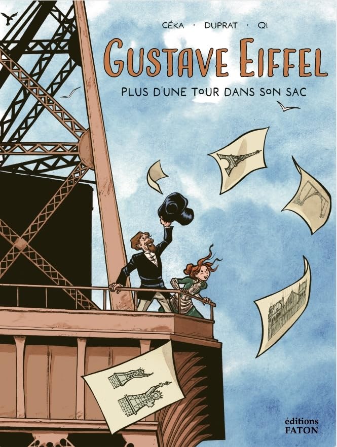 jaquette livre Gustave Eiffel - Plus D'une Tour Dans Son Sac