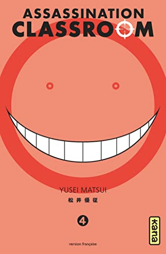 jaquette livre Assassination classroom - Tome 4
