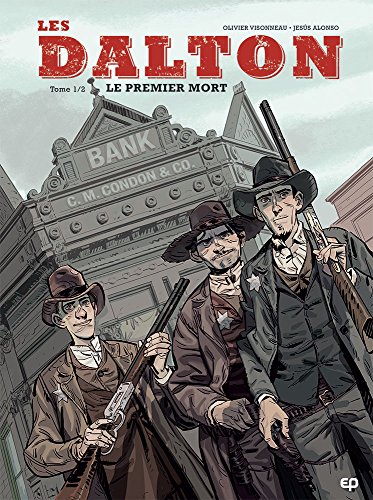 jaquette livre Les Dalton Tome 1 - Le Premier Mort