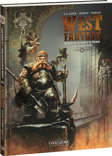 jaquette livre West Fantasy Tome 1 - Le Nain, Le Chasseur De Prime & Le Croque-Mort