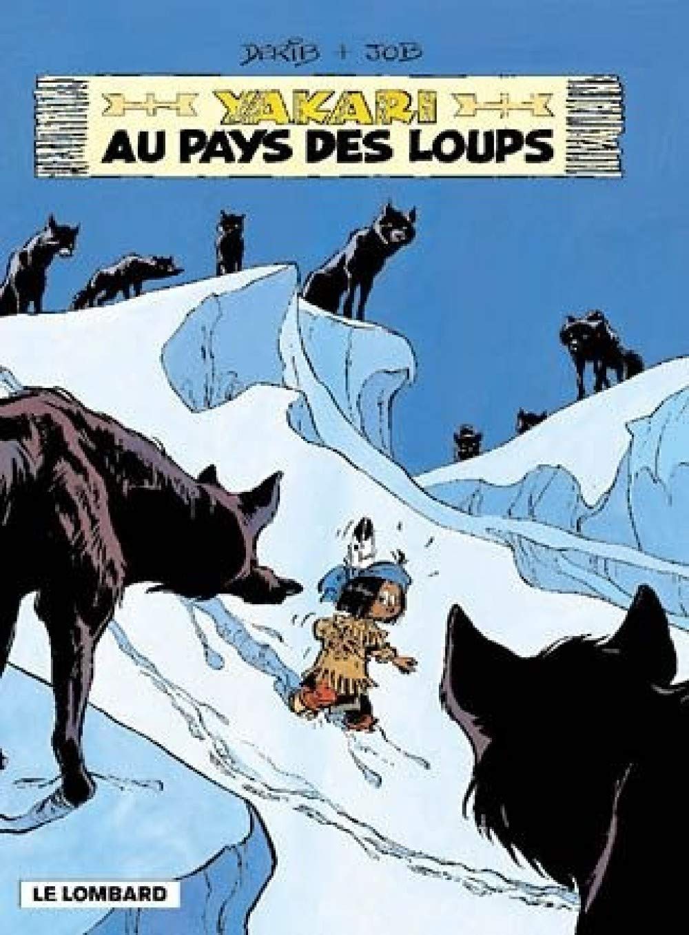 jaquette livre Yakari - tome 8 - Yakari au pays des loups
