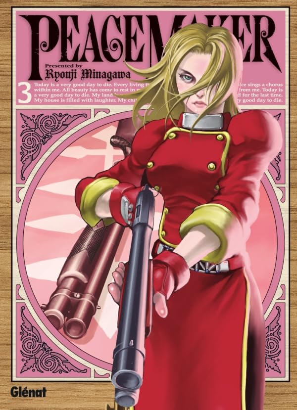 jaquette livre Peace Maker - Tome 3