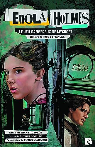 jaquette livre Enola Holmes - Le Jeu Dangereux De Mycroft